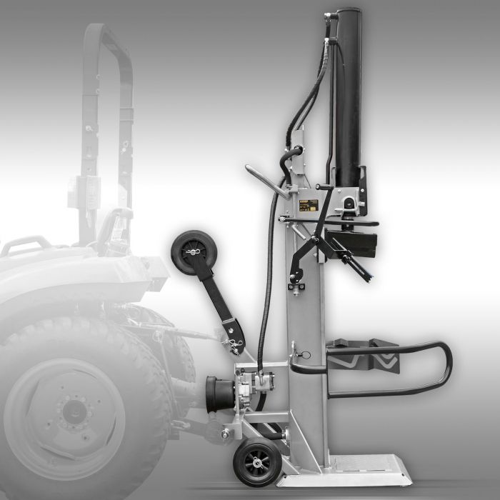 Despicator de busteni, actionat prin priza de putere, 30 tone, vertical Jansen TS-30 [4]