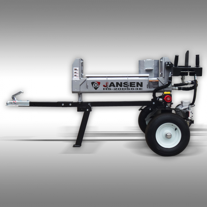 Despicator de busteni cu motor electric, dubla actiune, 20 tone Jansen HS-20DS63E [2]