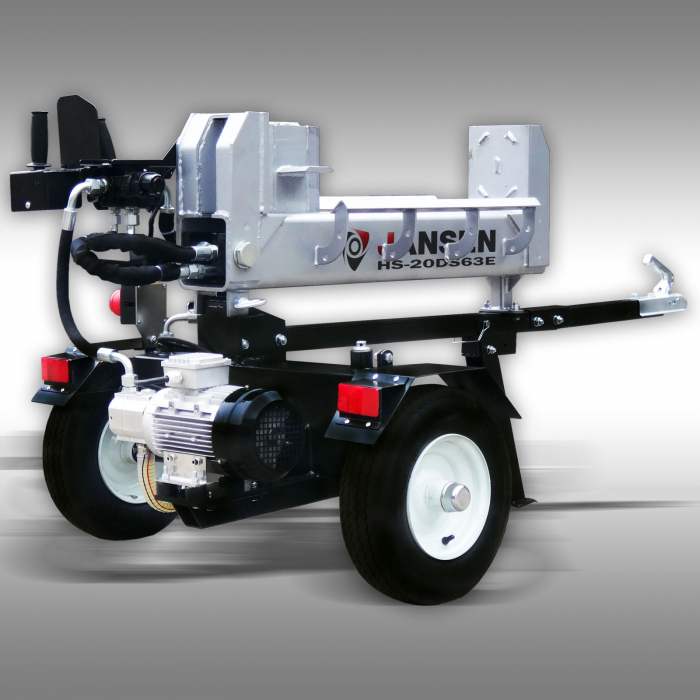Despicator de busteni cu motor electric, dubla actiune, 20 tone Jansen HS-20DS63E [4]