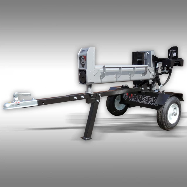 Despicator de busteni, dubla actiune, 20 tone, hidraulic, orizontal Jansen HS-20DS63 [3]