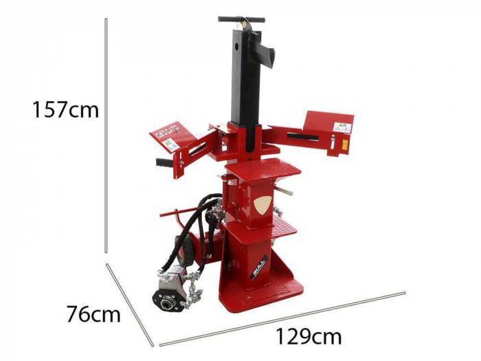 Despicator de lemne, tractor 18 CP 54 cm, Ceccato Olindo, SPLT12F [2]