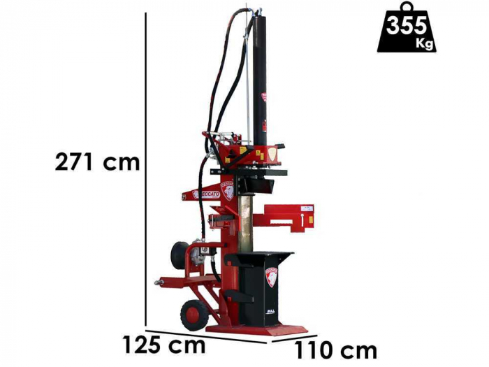 Despicator de lemne, necesar tractor 18 CP, 65 cm, Ceccato Olindo, SPLT13TC [2]