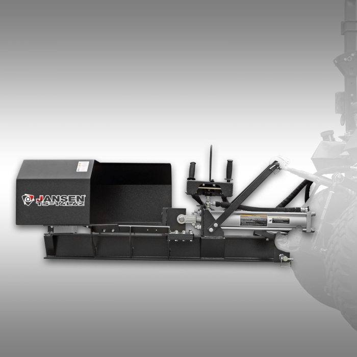 Despicator de busteni, tractor hidraulic, orizontal, 14 tone, Jansen TS-14L62 [5]