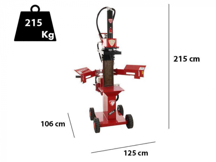 Despicator de lemne, pe benzina, 50 cm, Ceccato Olindo, SPL13R4H [10]