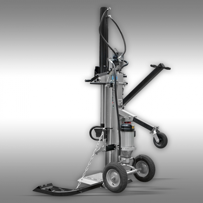 Despicator de busteni, 22 tone cu motor electric 5kw, vertical Jansen TS-22E [2]
