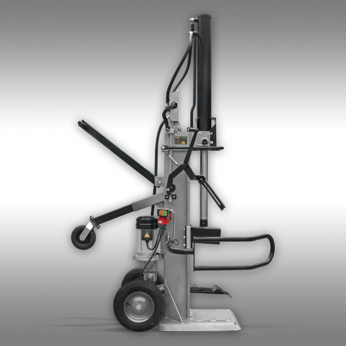 Despicator de busteni, 22 tone cu motor electric 5kw, vertical Jansen TS-22E [3]