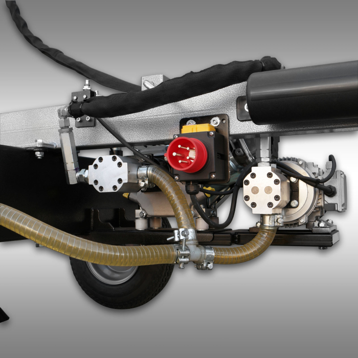 Despicator de lemne vertical Jansen HS-22A62K-V2, 22 tone, motor Kohler 6.5 CP + electric 2.2 kW [2]