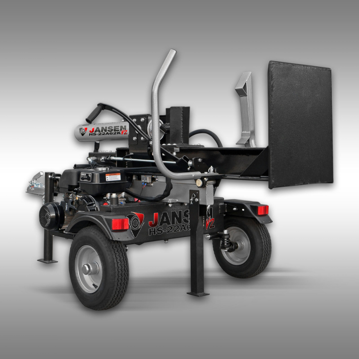 Despicator de lemne vertical Jansen HS-22A62K-V2, 22 tone, motor Kohler 6.5 CP + electric 2.2 kW [3]