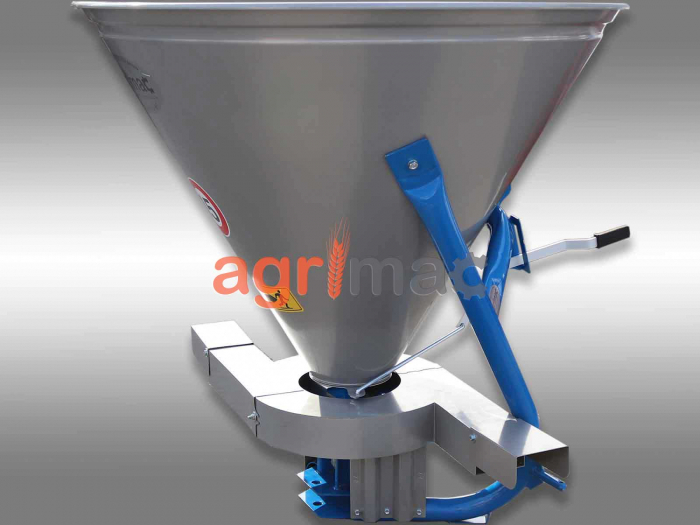Distribuitor de îngrășăminte și sărăriță cu dublă distribuție L400 – 400L, 5-15m [5]