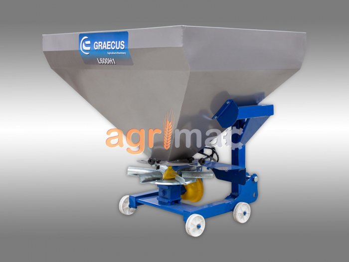 Distribuitor de îngrășăminte și sărăriță L600M – 600L, 18-20m, pentru tractor [5]