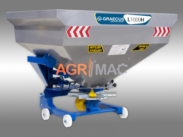 Distribuitor de îngrășăminte hidraulic și sărăriță L1000H – 1000L, 18-20m [6]