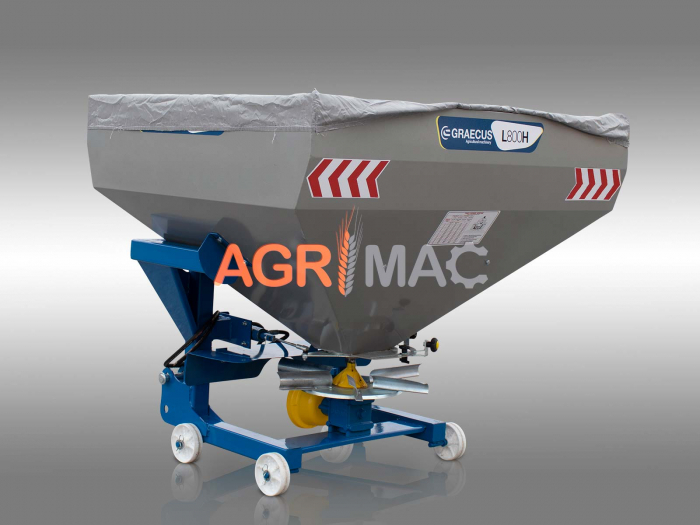 Distribuitor de îngrășăminte hidraulic și sărăriță L800H – 800L, 18-20m [2]