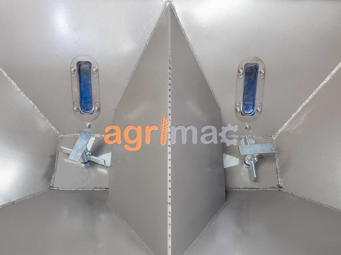 Distribuitor îngrășăminte cu 2 discuri și sărăriță hidraulică 2L1200H – 1200L, 18-20m [10]