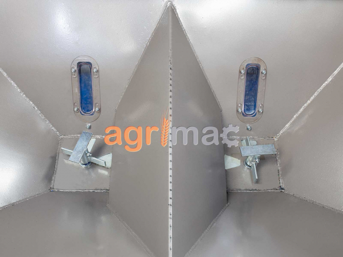 Distribuitor de îngrășăminte cu 2 discuri și sărăriță hidraulică 2L800H – 800L, 18-20m [15]