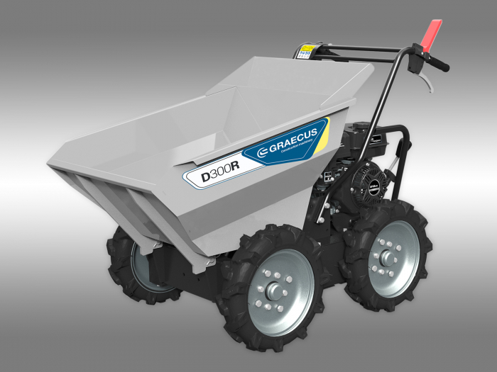 Dumper roaba, motor pe benzina de 6.5 CP , D300R Graecus [2]