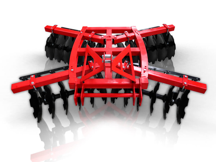 Grapă cu discuri în X, 20 discuri, 1800 mm [4]