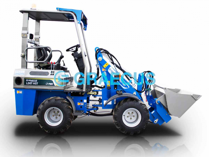 Încărcător Frontal LD07 HST, Motor Diesel Perkins 25 CP [7]