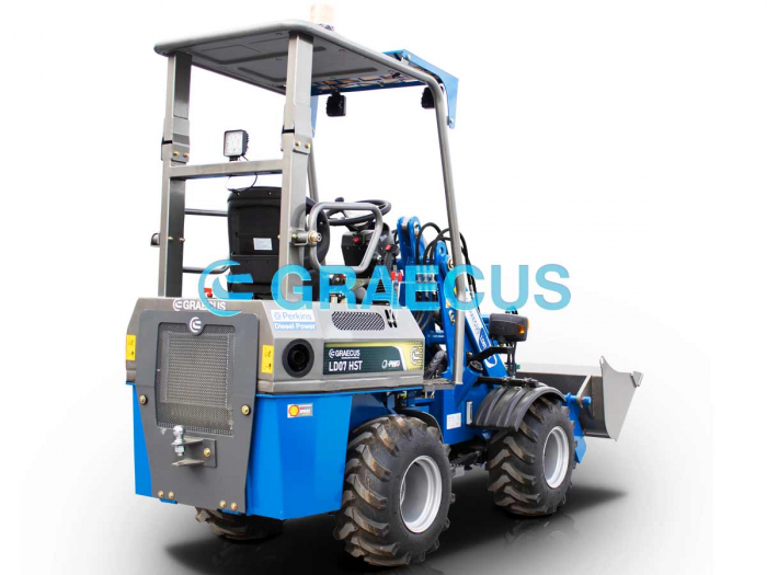 Încărcător Frontal LD07 HST, Motor Diesel Perkins 25 CP [8]
