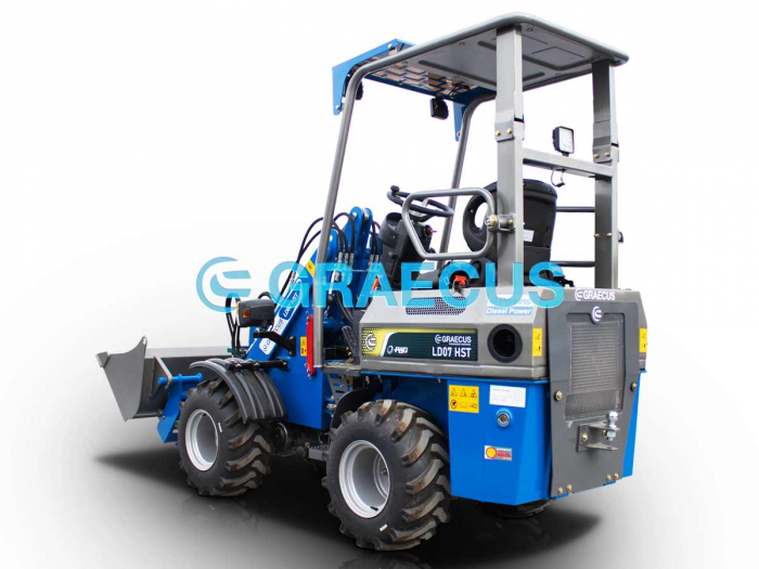Încărcător Frontal LD07 HST, Motor Diesel Perkins 25 CP [10]