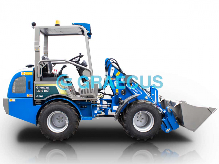 Încărcător Frontal LD10 HST, Motor Diesel Perkins 25 CP [11]
