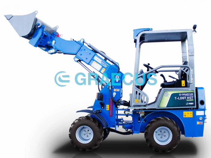Încărcător Frontal Telescopic T-LD07 HST, Motor Diesel Perkins 25 CP [8]