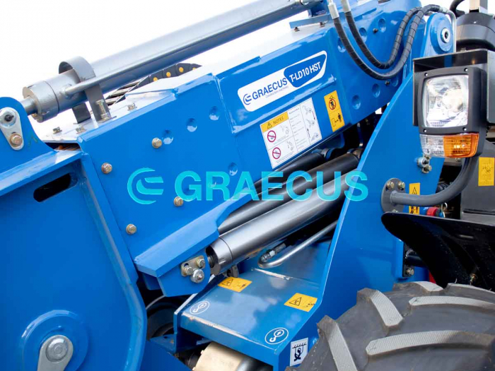 Încărcător Frontal Telescopic T-LD10 HST, Motor Diesel Perkins 25 CP [19]