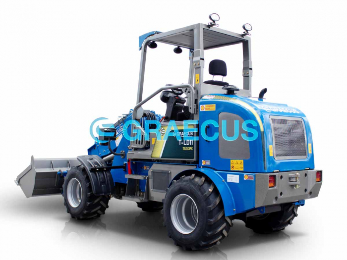 Încărcător Telescopic Frontal T-LD11, Greutate 3 Tone, Motor Diesel Changchai 25 CP [10]