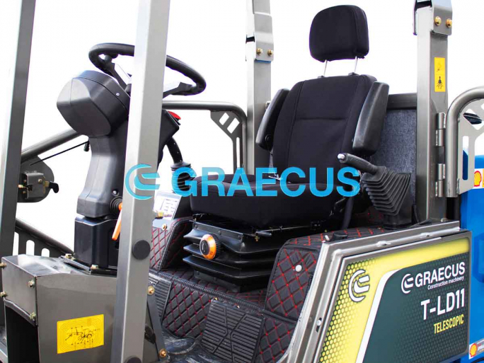Încărcător Telescopic Frontal T-LD11, Greutate 3 Tone, Motor Diesel Changchai 25 CP [12]