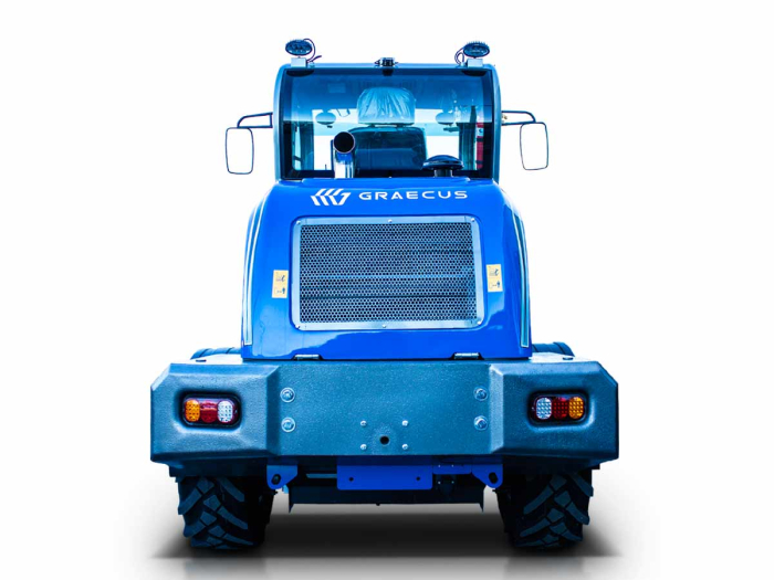 Mini încărcător frontal telescopic 60 CP, 2800 kg [8]