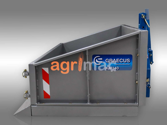 Lada suspendată ranforsată KM140, 550 kg, prindere în 3 puncte [10]