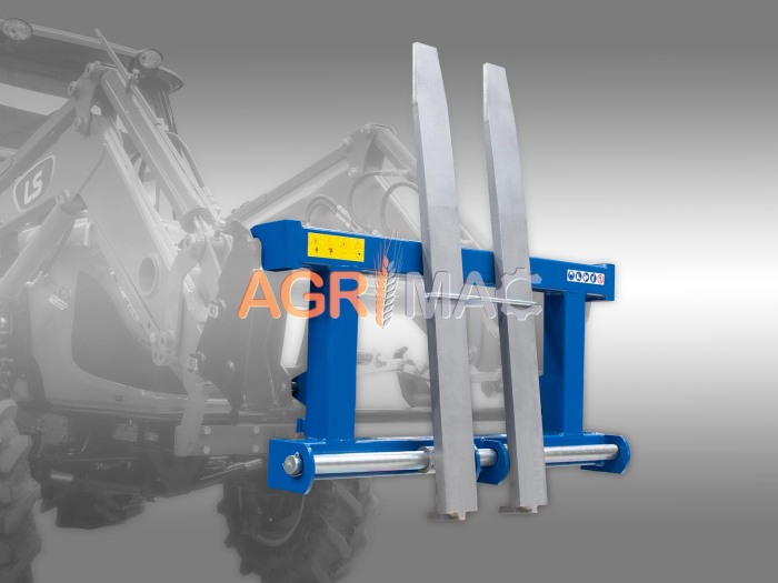 Lame stivuitor EHF700, 700 kg, Euro, lame pliabile [3]