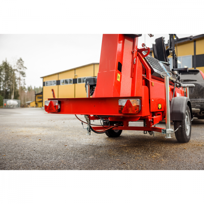 Japa 315+ BES – Procesator de lemn profesional, motor Honda 13 CP, cu șasiu rutier [7]