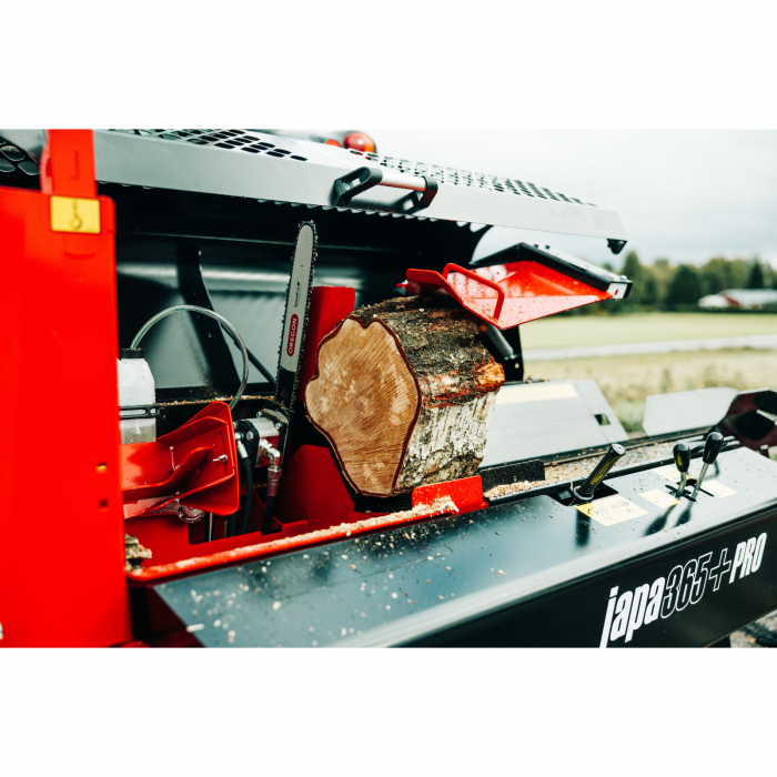 Linie de tăiere și despicare lemne Japa 365+ PRO Finlanda – Motor electric 7.5 kW [24]