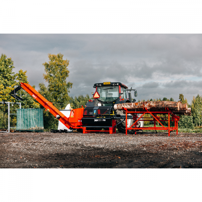 Linie de tăiere și despicare lemne Japa 365+ PRO Finlanda – Motor electric 7.5 kW [16]