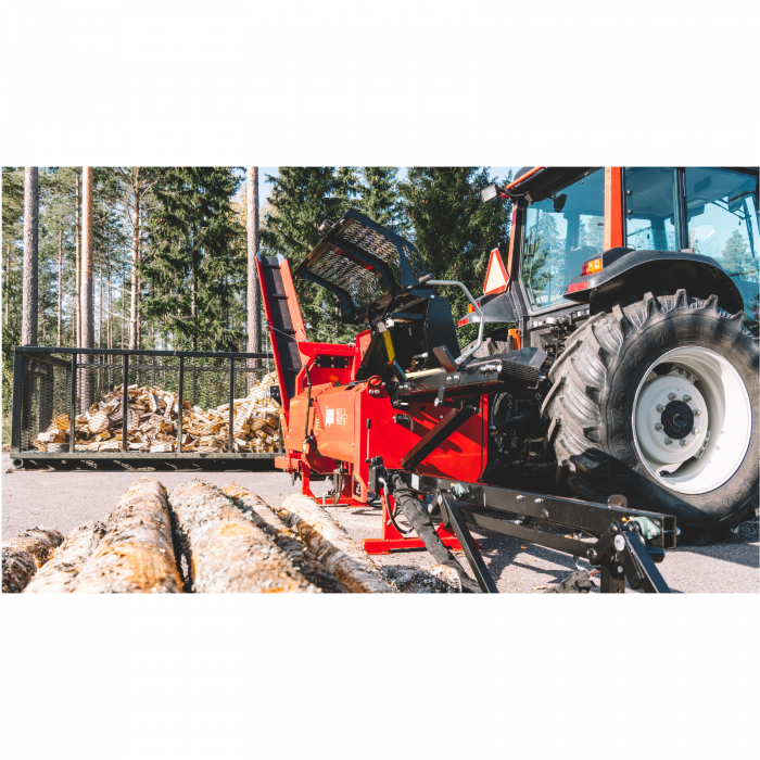 Linie de tăiere și despicare lemne electrică, Japa 315+ E, fabricată în Finlanda [5]
