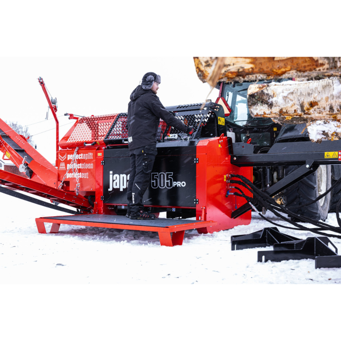 Linie tăiere‑despicare lemne Japa® 505 PRO E – motor electric 15 kW, Ø 50 cm, 16 t forță [20]
