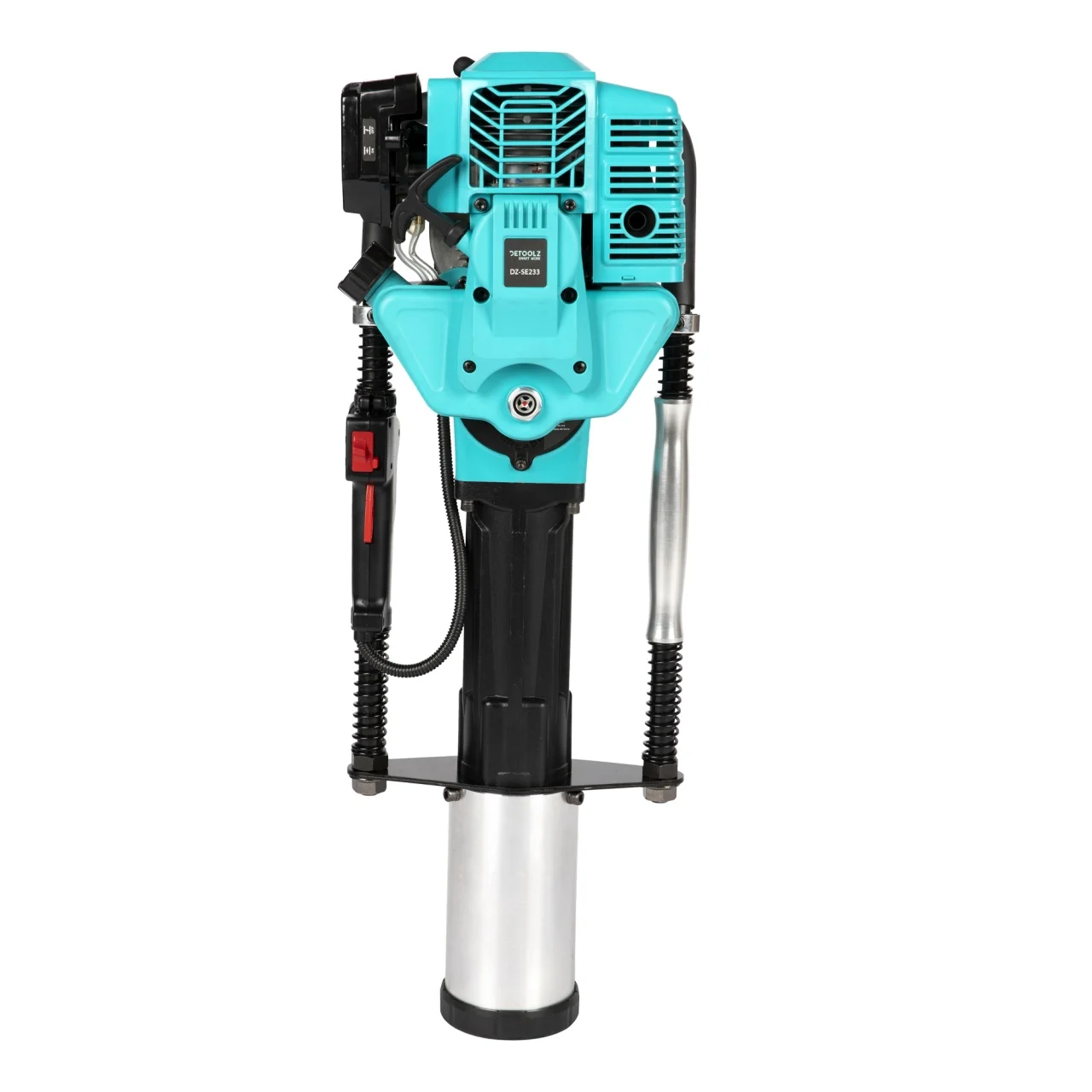 Mașină de bătut stâlpi DZ-C233 – motor 52 CC, Ø stâlpi 20–99 mm, cutie BMC [12]