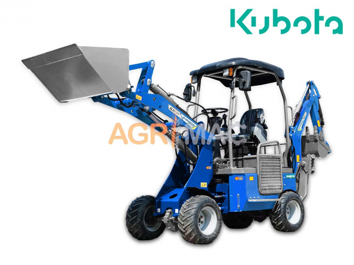 Mini Încărcător Articulat BLD2300 cu Excavator – 4×4, 19 CP, Motor Kubota, Compact 1,2 m [2]