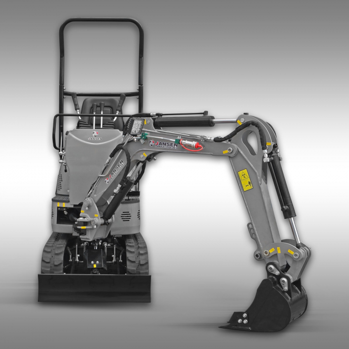 Mini Excavator Jansen MB-800, 800 kg, Motor Benzină Kohler 9.5 CP - Disponibil la Uneltisimo.ro [3]