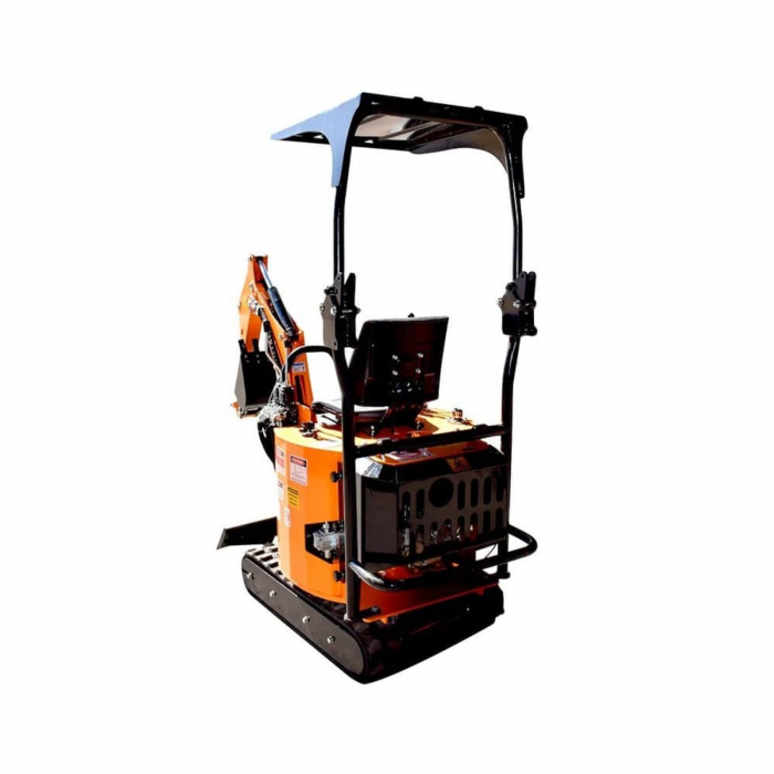 Miniexcavator Zeppelin – 13.5 CP, motor Briggs & Stratton, cupă 20 cm [2]