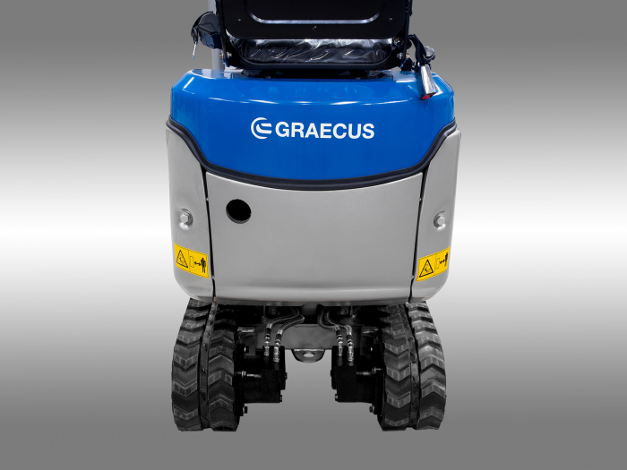 Miniexcavator EB10 10CP Motor KOOP KD192 Diesel | Graecus [4]