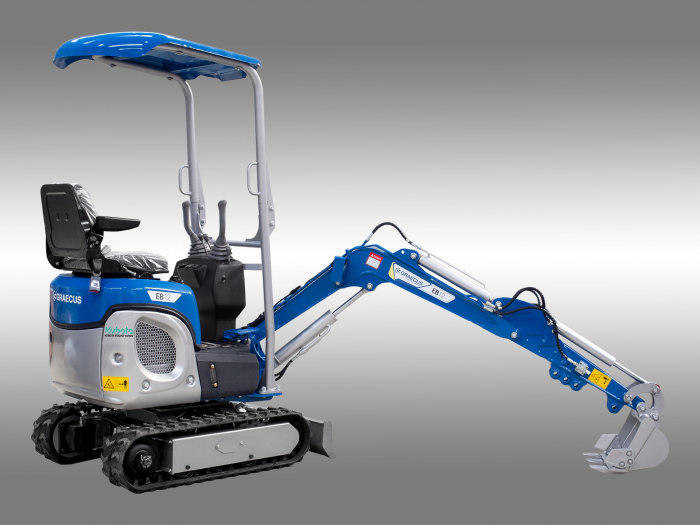 Miniexcavator EB12 14 CP Motor KUBOTA D722 3 cilindrii Diesel [7]