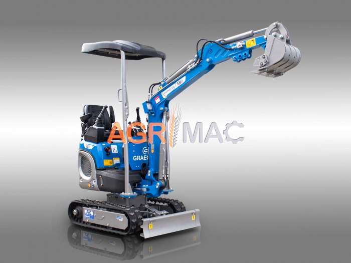 Miniexcavator EB12 14 CP Motor KUBOTA D722 3 cilindrii Diesel [5]