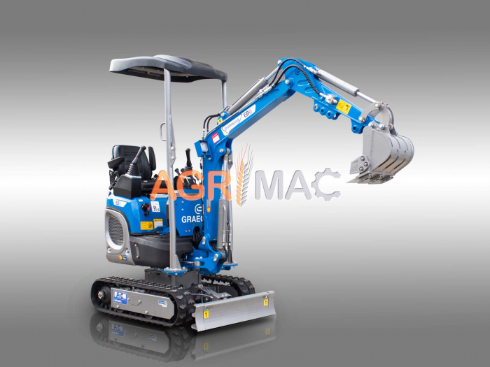Miniexcavator EB12 14 CP Motor KUBOTA D722 3 cilindrii Diesel [6]