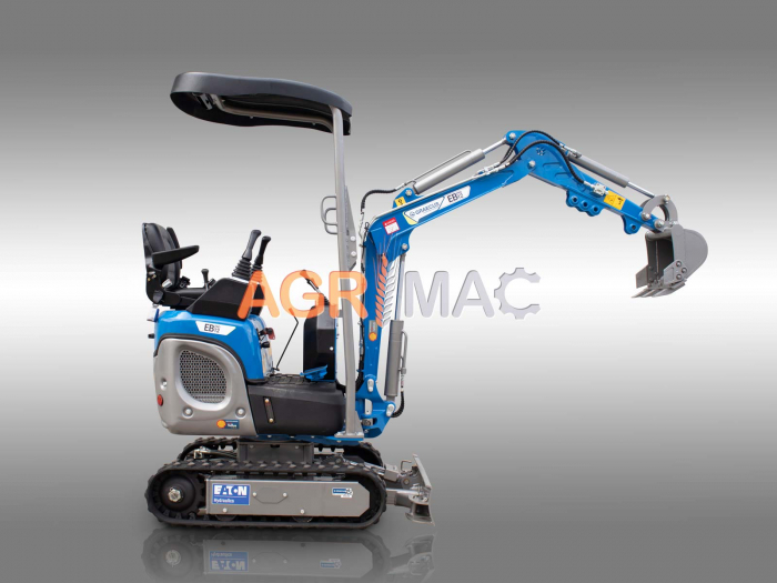 Miniexcavator EB12 14 CP Motor KUBOTA D722 3 cilindrii Diesel [3]