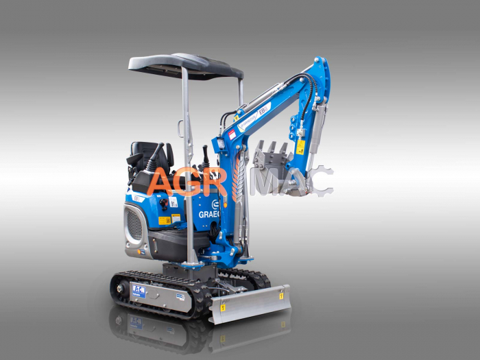 Miniexcavator EB12 14 CP Motor KUBOTA D722 3 cilindrii Diesel [4]