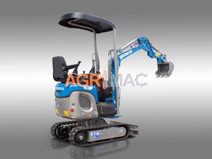 Miniexcavator EB12 14 CP Motor KUBOTA D722 3 cilindrii Diesel [2]