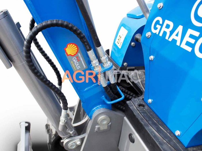 Miniexcavator EB15 16 CP Motor KUBOTA D902 Diesel, 3 cilindrii, sistem rotire hidraulic EATON [9]