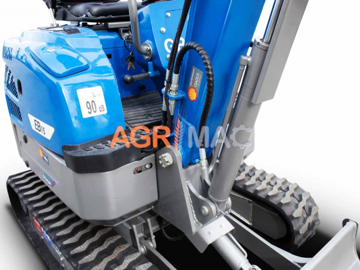 Miniexcavator EB15 16 CP Motor KUBOTA D902 Diesel, 3 cilindrii, sistem rotire hidraulic EATON [4]