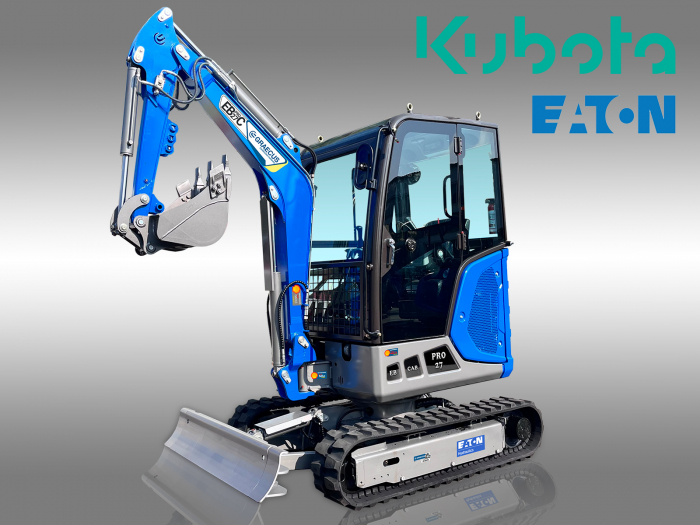 Miniexcavator EB27 19 CP Motor KUBOTA D1105 Diesel, 3 cilindrii [3]
